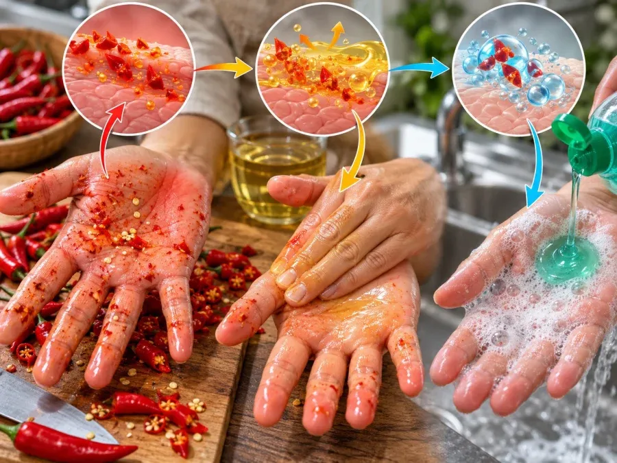 Xoa tỏi lên tay sau khi thái ớt: Mẹo nhỏ nhưng cứu cả buổi nấu ăn