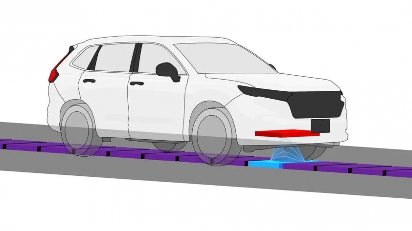 Honda và cuộc cách mạng đường sạc không dây cho xe điện