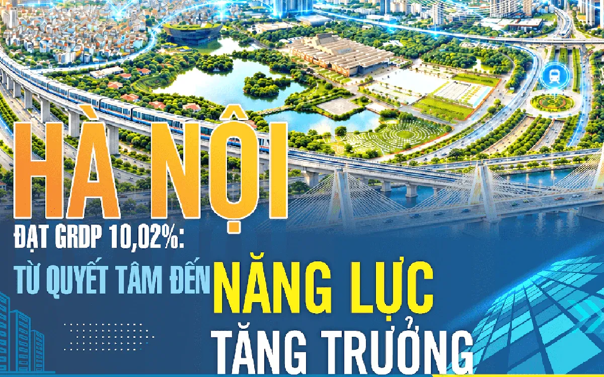 Hà Nội tăng trưởng GRDP hai con số: Cú bứt phá có đủ về đích 11%?