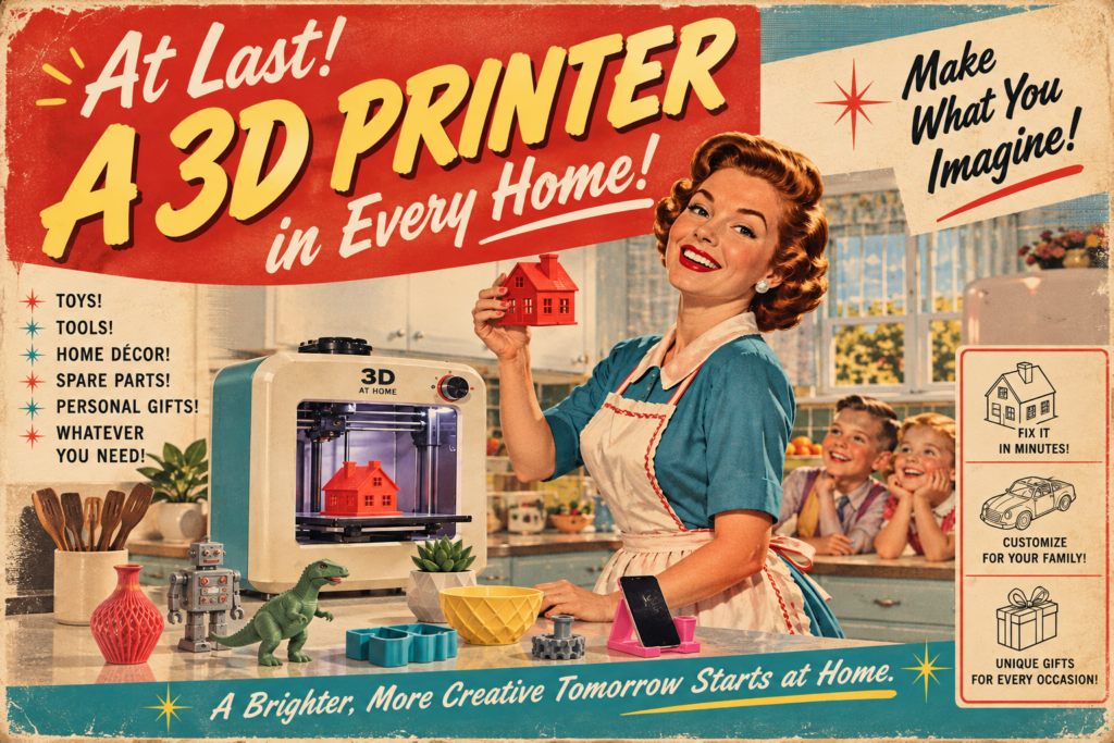 Máy in 3D để bàn đang trở thành sản phẩm lối sống