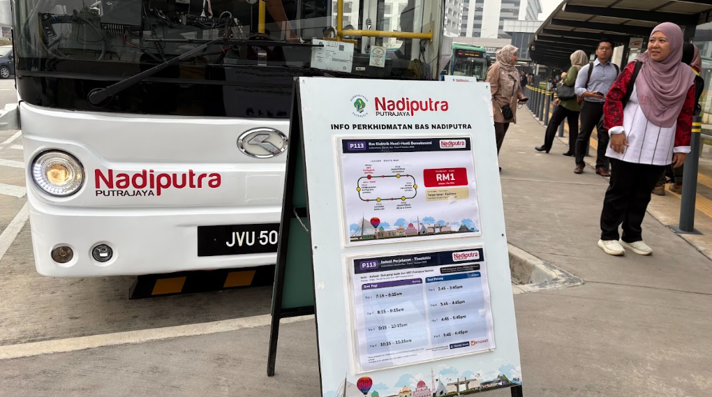 Bas Elektrik Tanpa Pemandu Putrajaya: Tambang RM1, Akses Mudah ke MRT