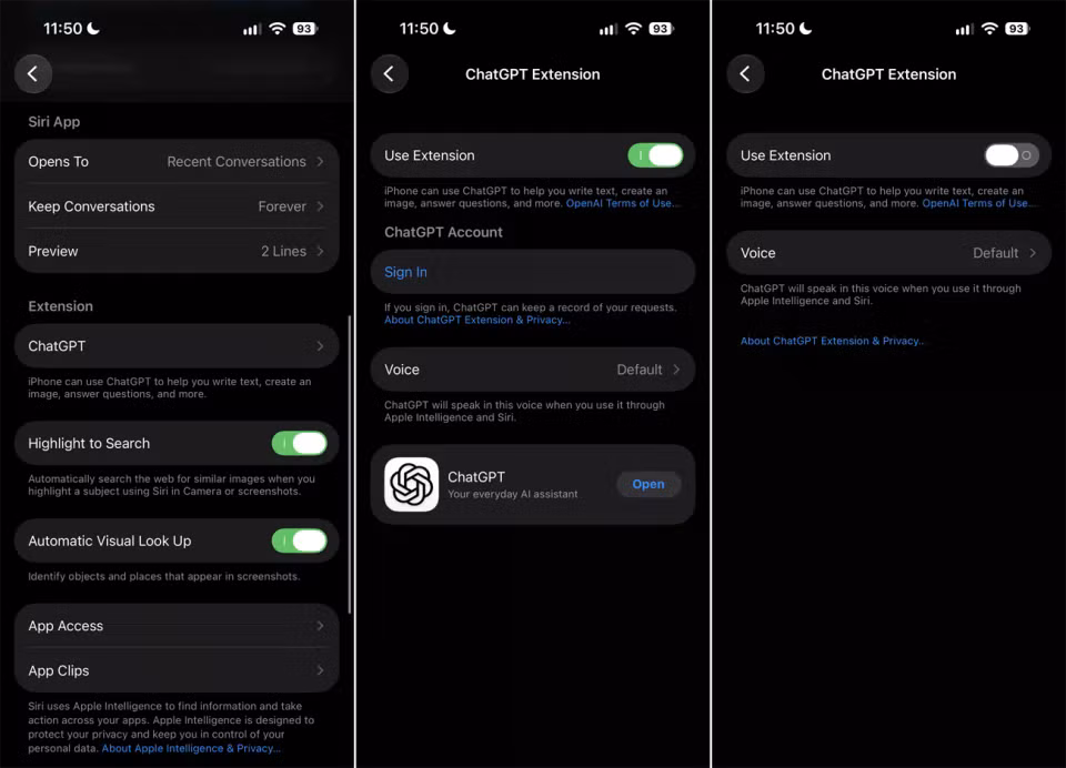 Hướng dẫn kiểm soát quyền truy cập dữ liệu cá nhân của Siri AI trên iPhone và Mac