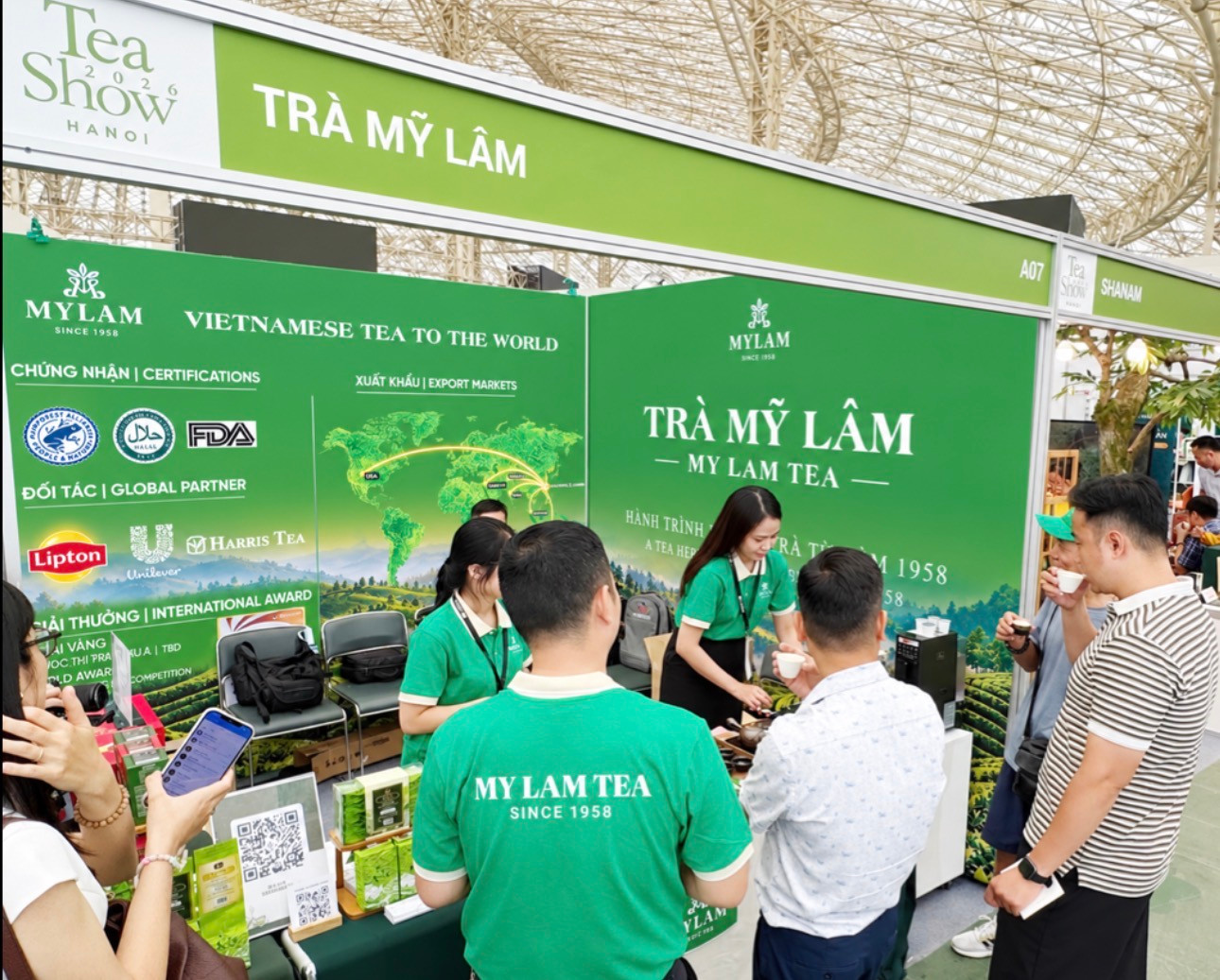 Trà Mỹ Lâm tại Tea Show: Đưa trà Việt vào cuộc chơi toàn cầu