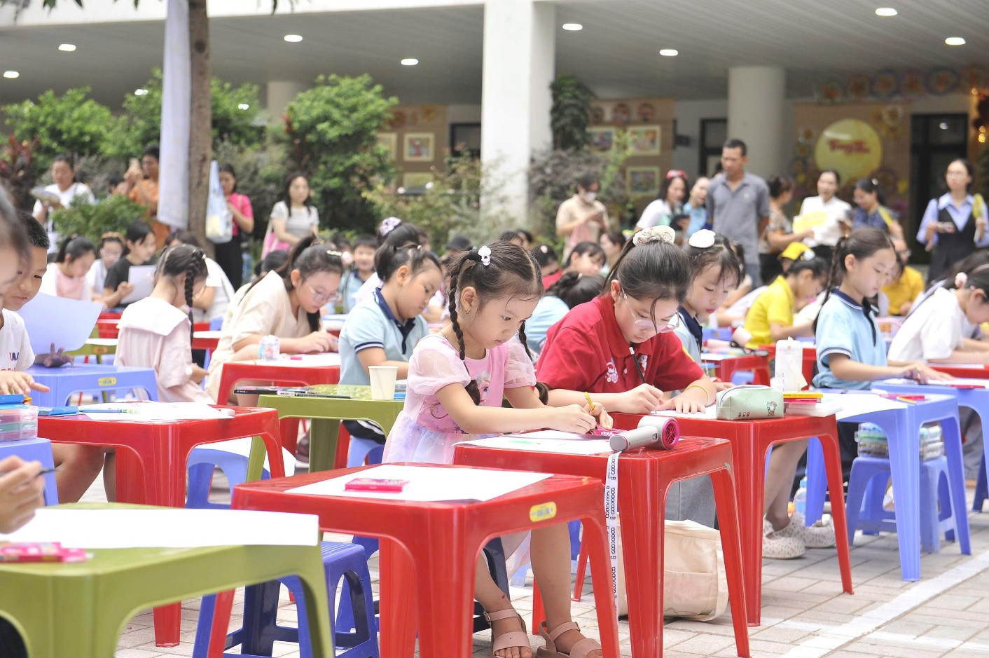 Những cuộc thi vẽ tranh dành cho trẻ em: Sân chơi sáng tạo và gắn kết cộng đồng