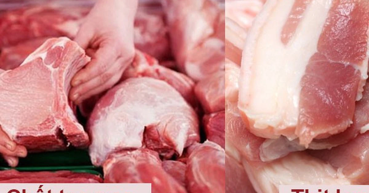 Cách nhận biết thịt lợn tươi an toàn khi đi chợ