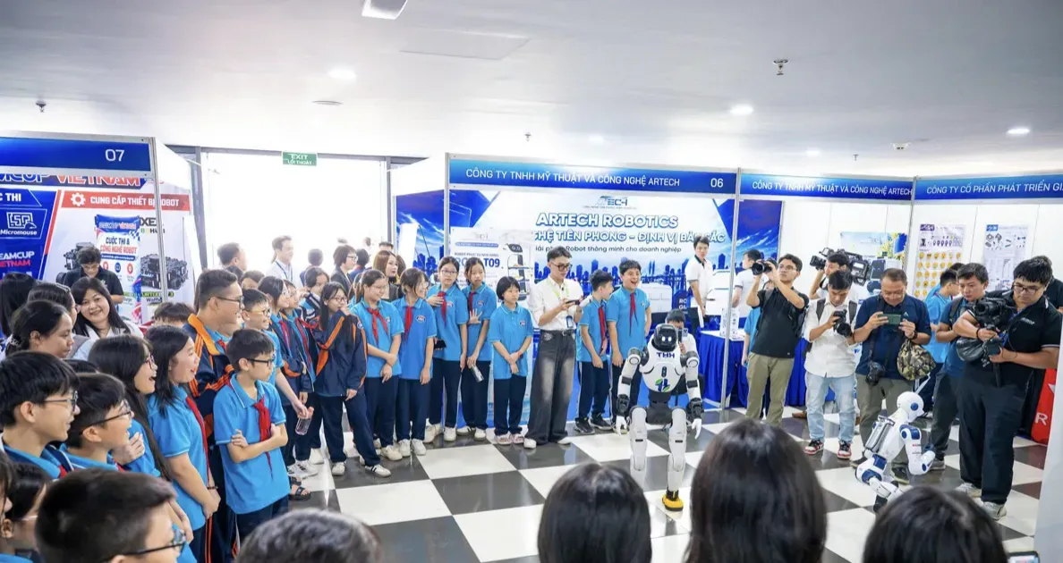 Triển lãm Robot Hà Nội: Khi AI và STEM bước vào đời sống học đường