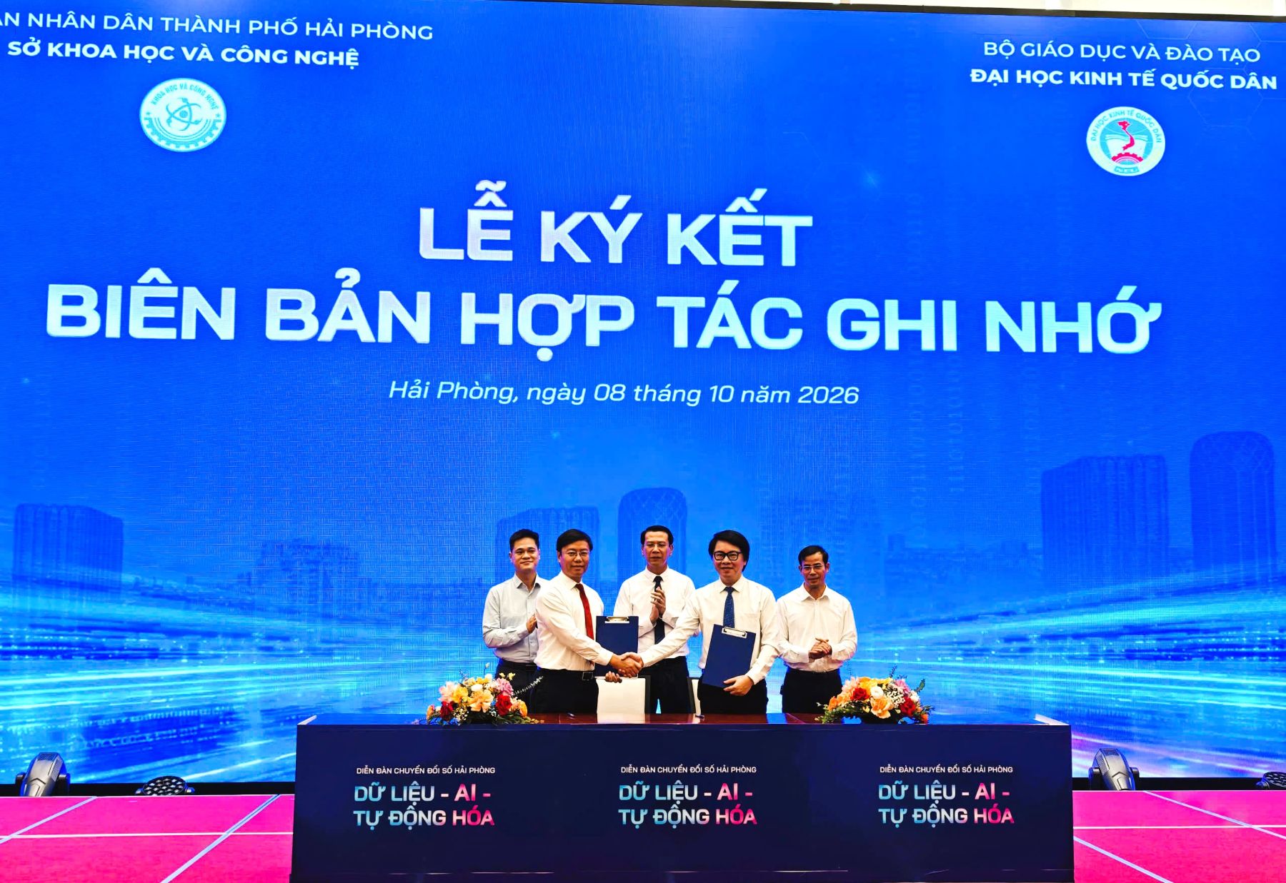 Hải Phòng chuyển từ xây dữ liệu sang khai thác AI cho kinh tế số cảng biển