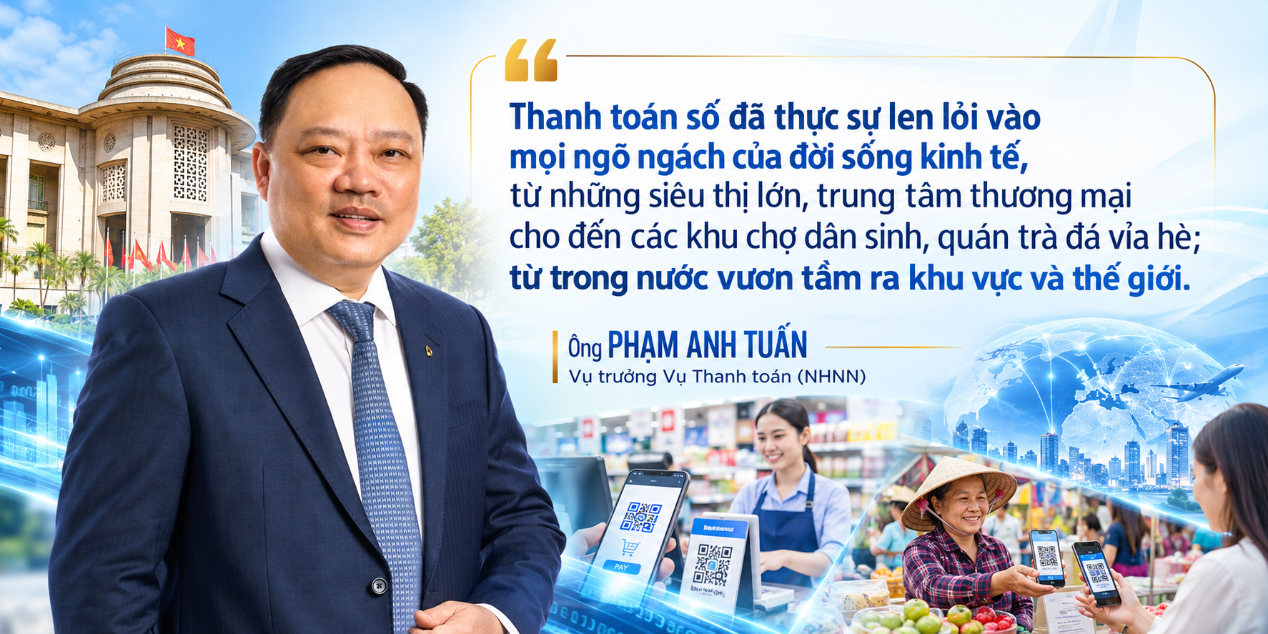 Quét mã QR thanh toán ở Thái Lan, Trung Quốc, Singapore bằng app Việt