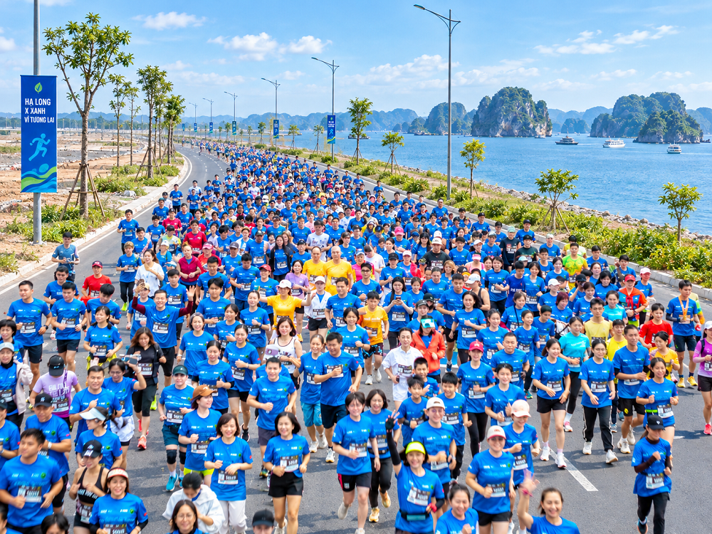 15.000 vận động viên phá kỷ lục tại Global Gate Hạ Long ESG++ Marathon: Sự kiện thể thao gắn kết du lịch xanh