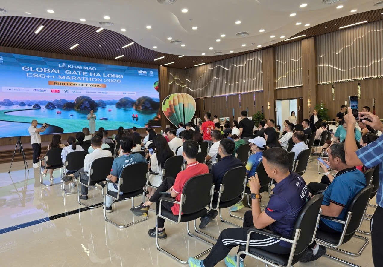 15.000 vận động viên phá kỷ lục tại Global Gate Hạ Long ESG++ Marathon: Sự kiện thể thao gắn kết du lịch xanh