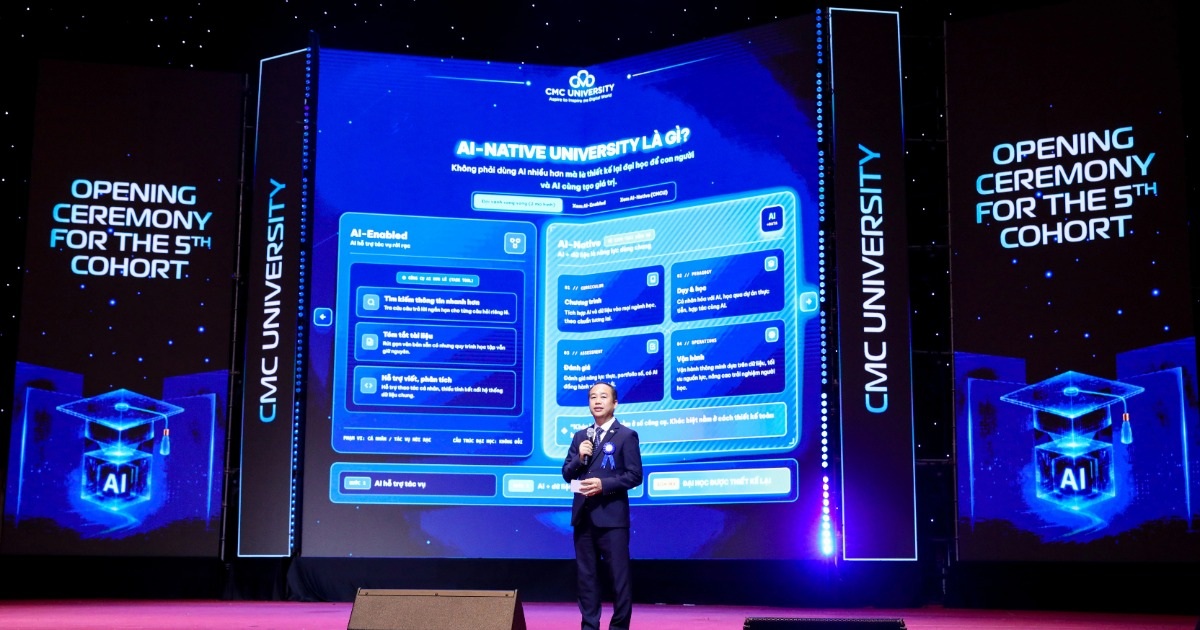 Đại học AI-Native của CMC: Tham vọng tái định hình giáo dục đại học