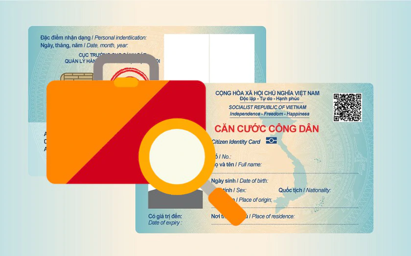Cấp lại căn cước miễn phí qua ứng dụng VNeID