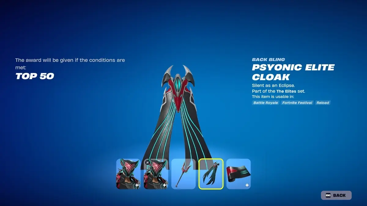 Cách nhận skin Elite Kado Thorne miễn phí trong Fortnitemares