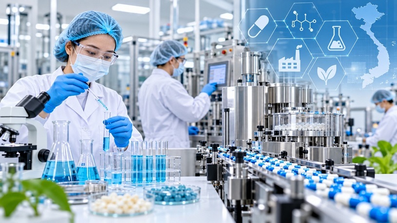 Tự chủ 20% nguyên liệu dược: Mục tiêu khiêm tốn nhưng là phép thử chiến lược