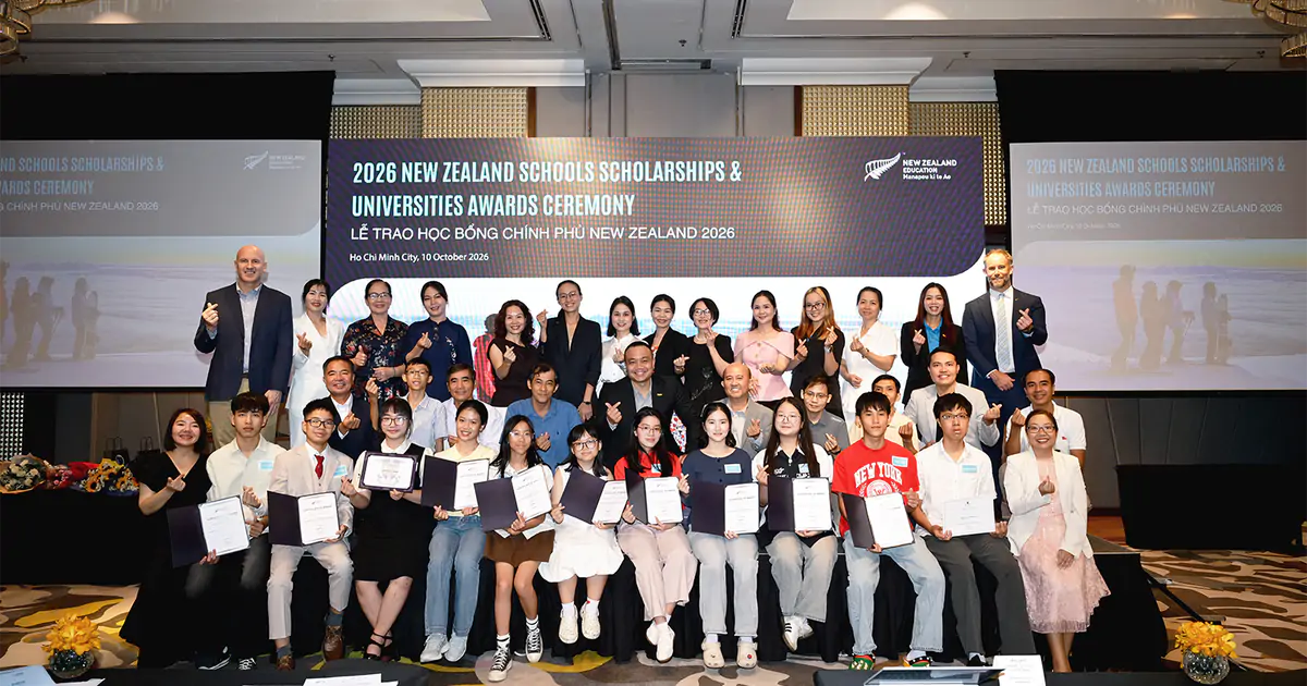 29 học sinh Việt Nam và học bổng Chính phủ New Zealand: Cơ hội bứt phá nhờ du học sớm