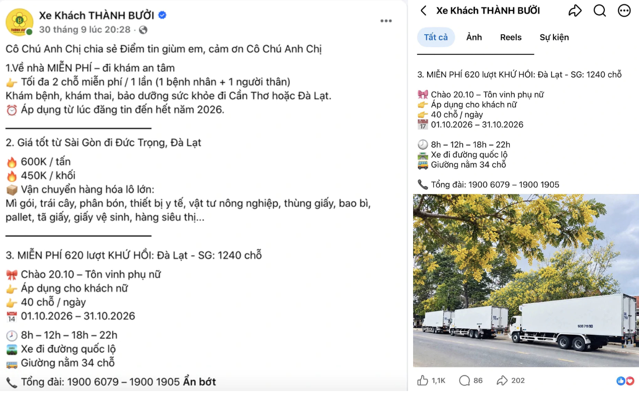 Du lịch miễn phí dành riêng cho phụ nữ trên tuyến TP.HCM – Đà Lạt