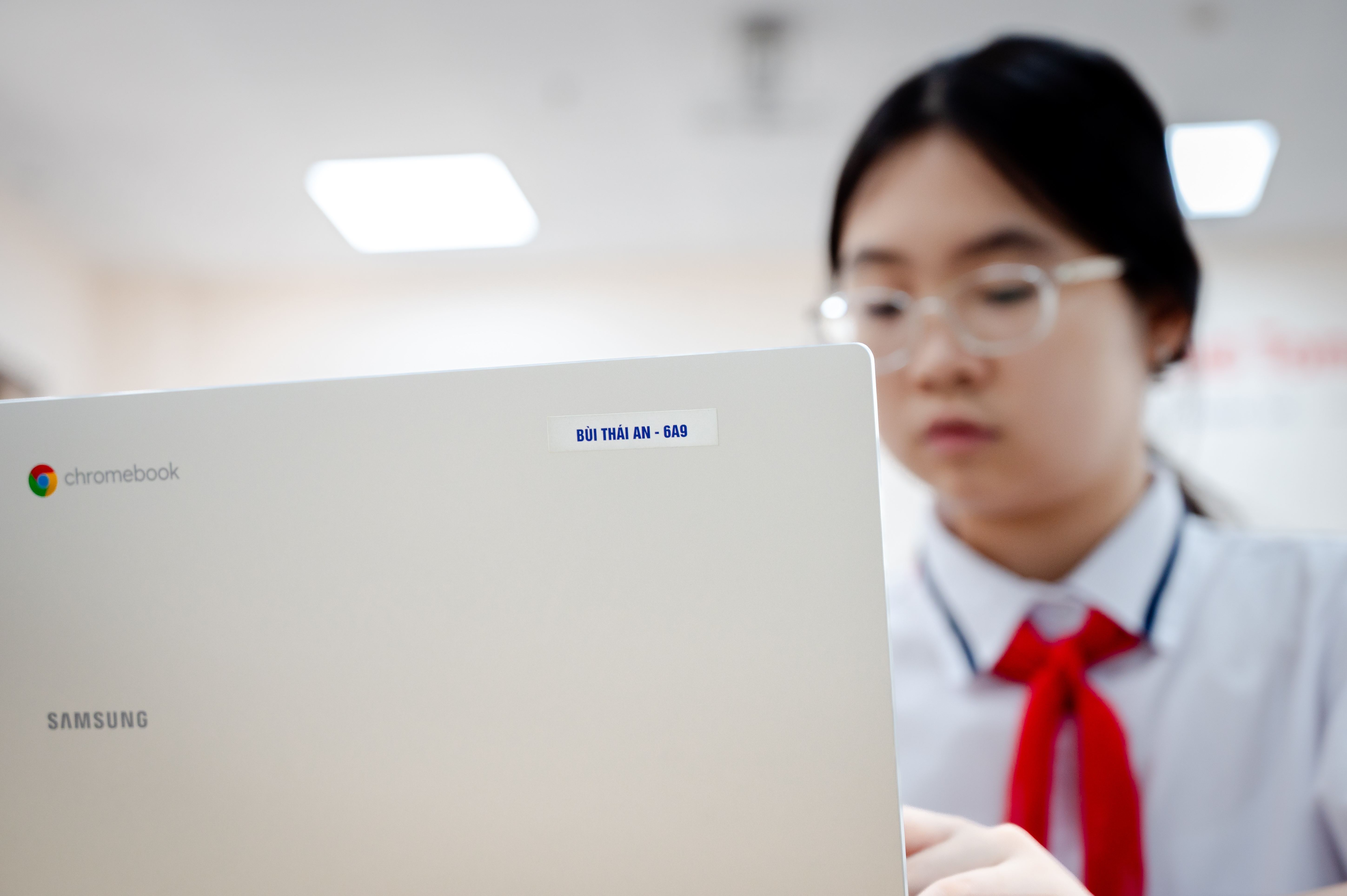 Mô hình 1 laptop/học sinh ở THCS Giảng Võ: Cách làm và bài học nhân rộng