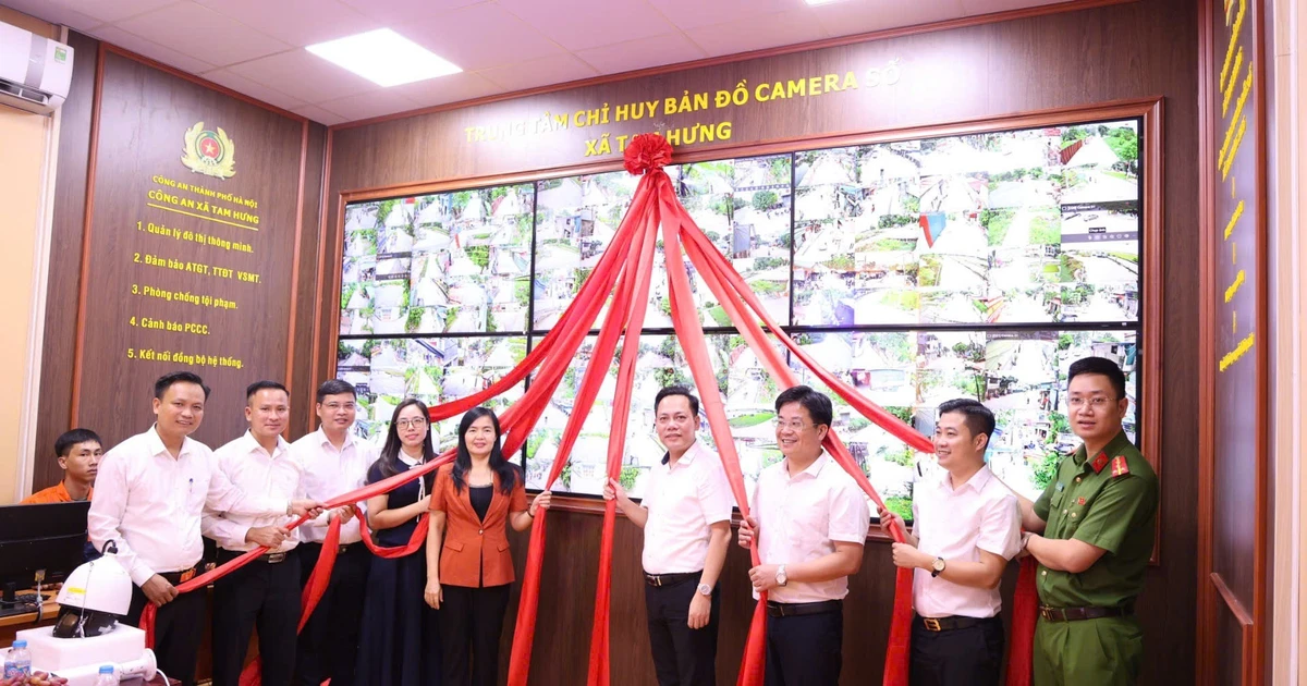 Trung tâm chỉ huy camera số Tam Hưng: bước ngoặt cho an ninh cộng đồng thông minh
