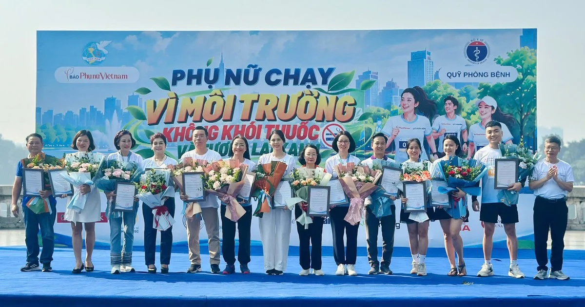 Hơn 50 sinh viên đứng sau thành công của giải chạy vì môi trường không khói thuốc