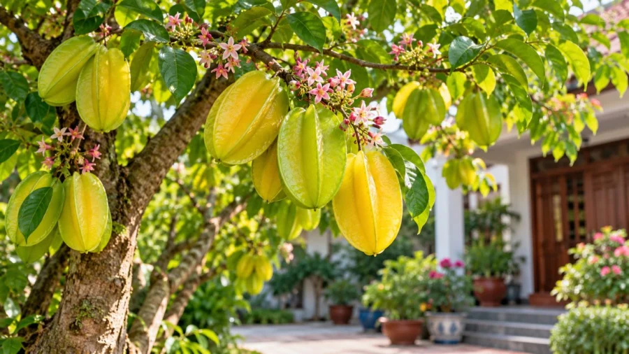 Vị trí đặt cây khế đúng phong thủy để hút tài lộc