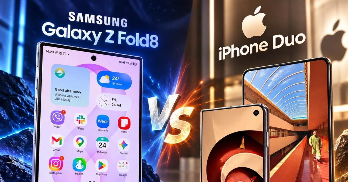 iPhone Duo đối đầu Galaxy Z Fold8 và Xiaomi 18 Fold: chọn máy gập nào đáng tiền?