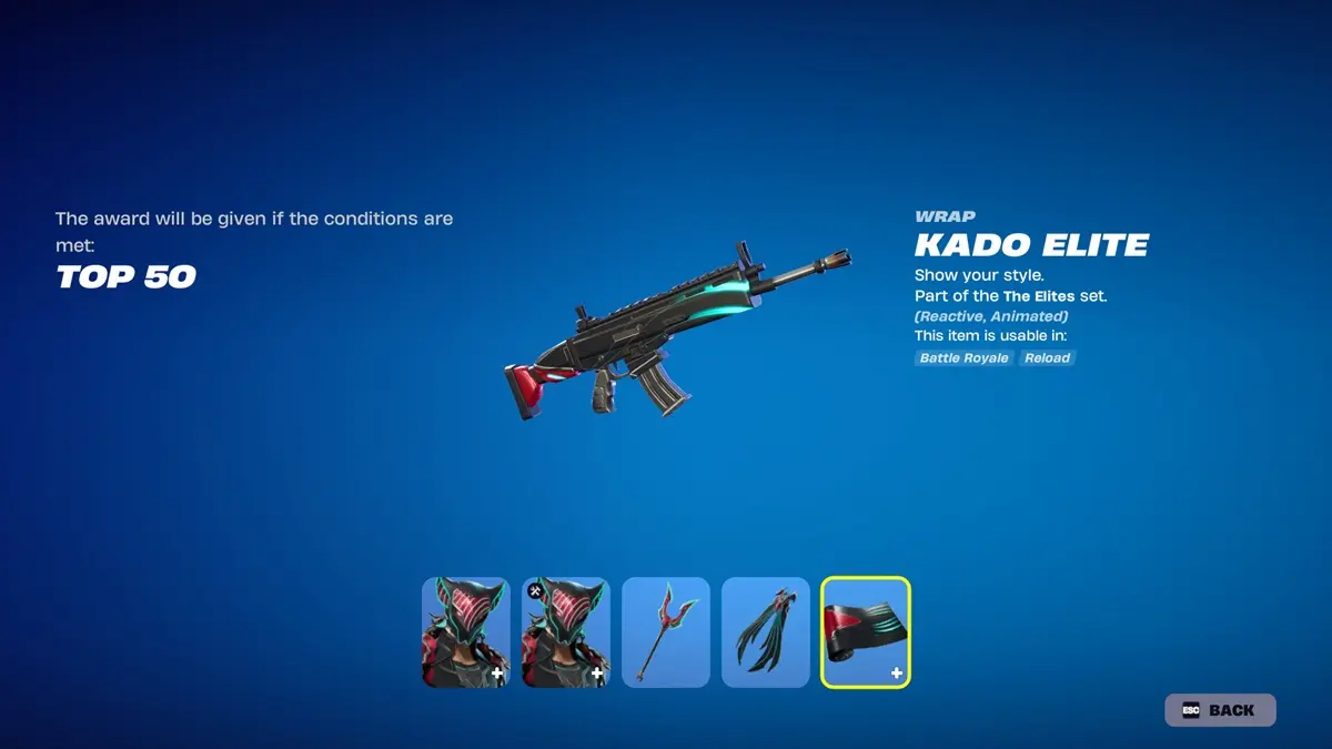 Cách nhận skin Elite Kado Thorne miễn phí trong Fortnitemares