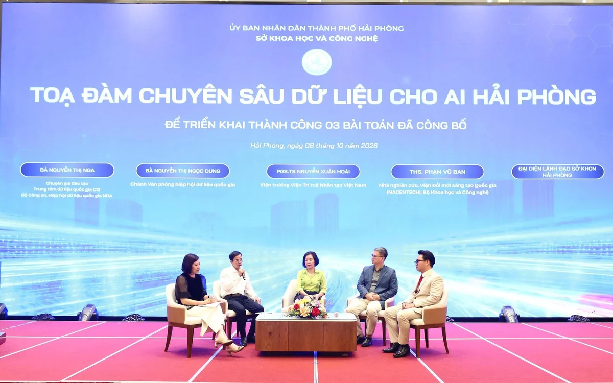 Hải Phòng biến dữ liệu thành tài nguyên chiến lược cho AI