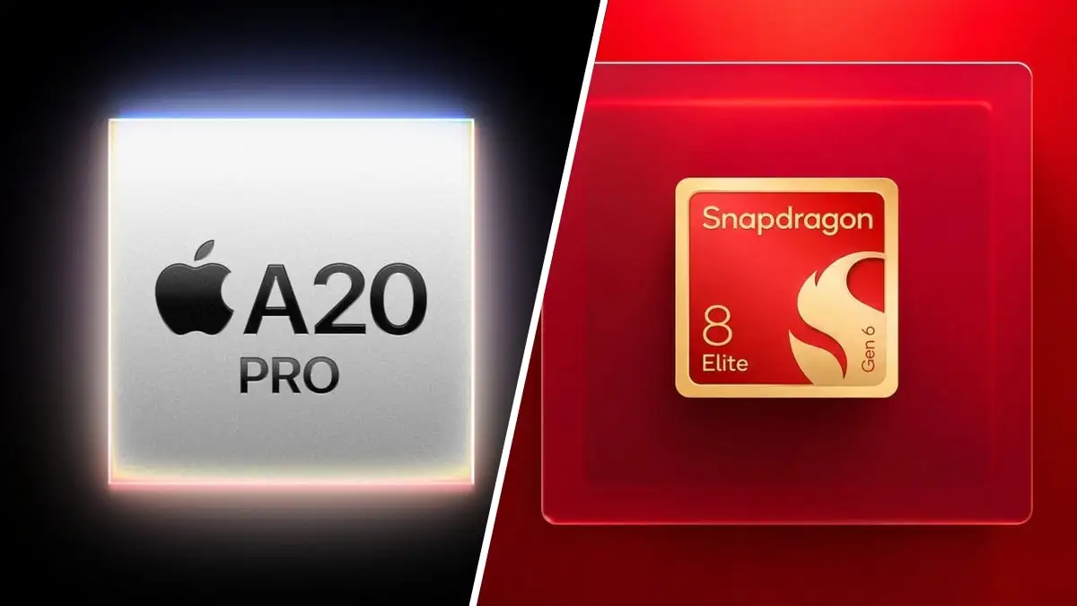Chip A20 Pro so với Snapdragon 8 Elite Gen 6 và Dimensity 9500