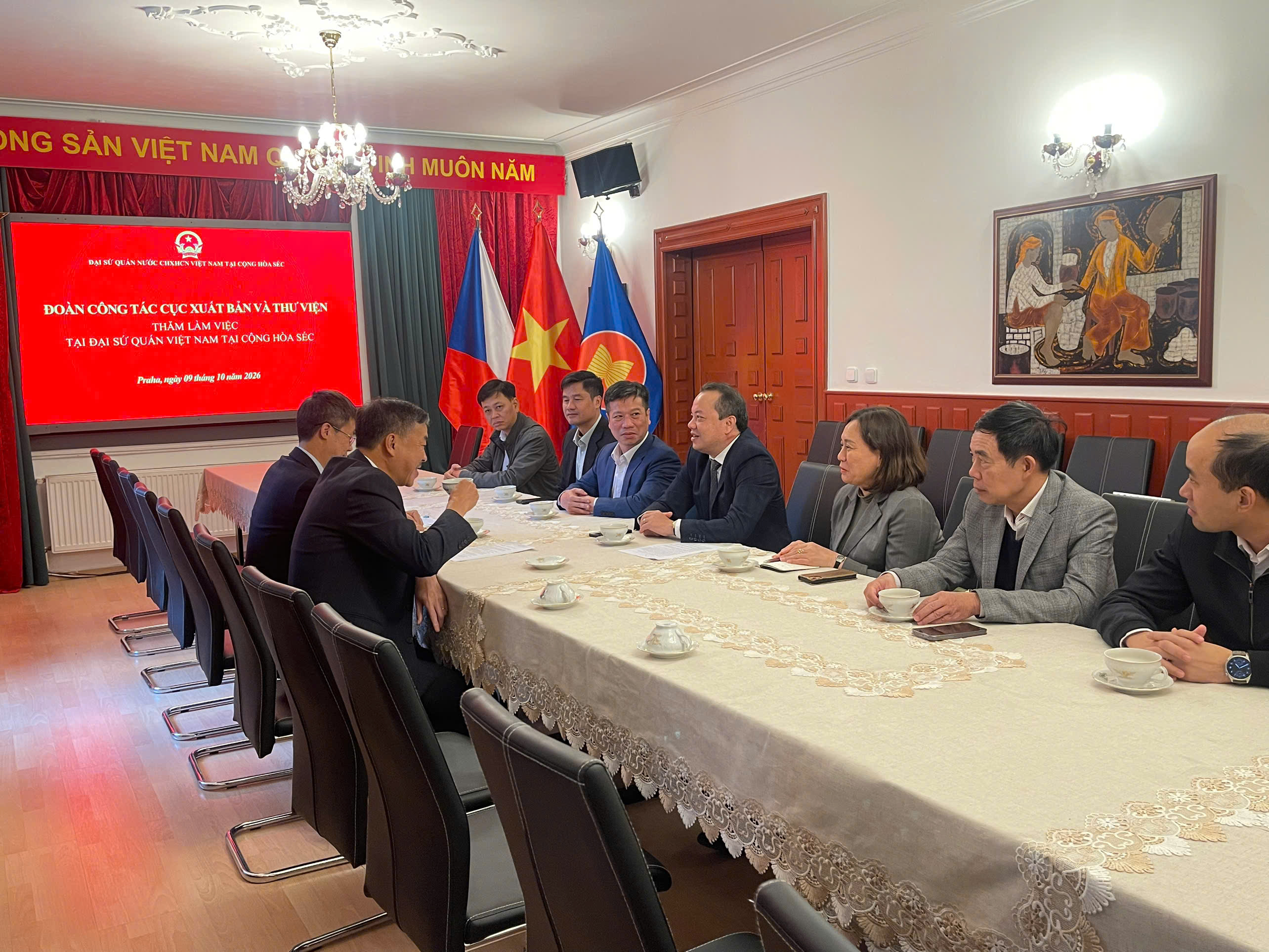 Việt Nam mở rộng hợp tác xuất bản tại Hội sách Frankfurt: Từ Nhật Bản đến Cộng hòa Séc
