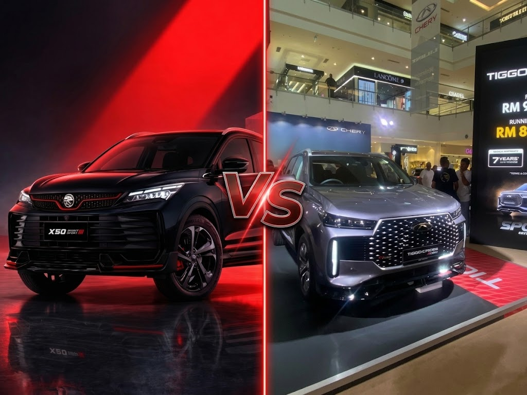 Aion Y Plus vs Tiggo 7 vs Tiggo Cross Sport: Mana Paling Berbaloi?