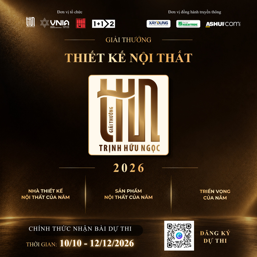 Ba giải thưởng nội thất lớn: Bệ phóng mới cho hệ sinh thái thiết kế