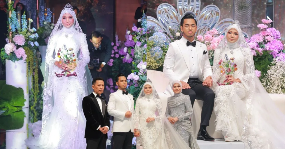Simbol Keagamaan Dalam Gaun Pengantin Mewah