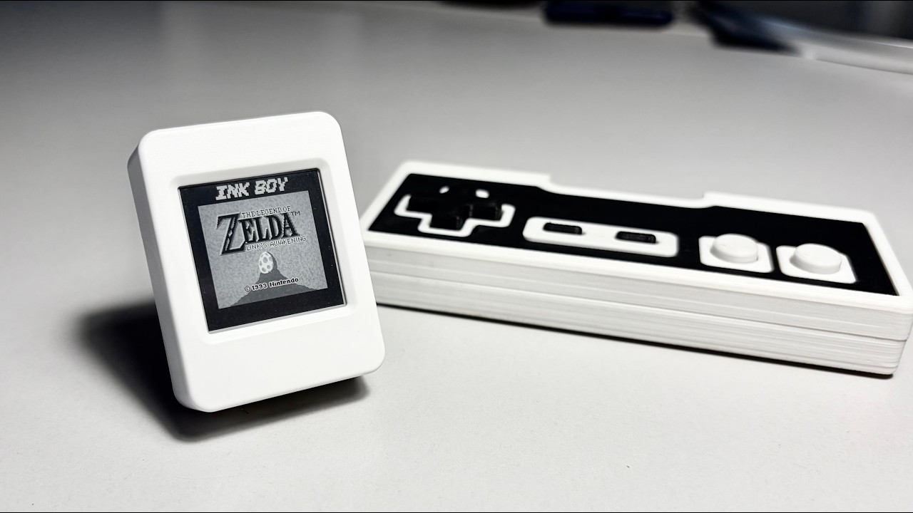 Game Boy e-ink mod 30fps: làn sóng độ chế mới cho máy chơi cổ điển