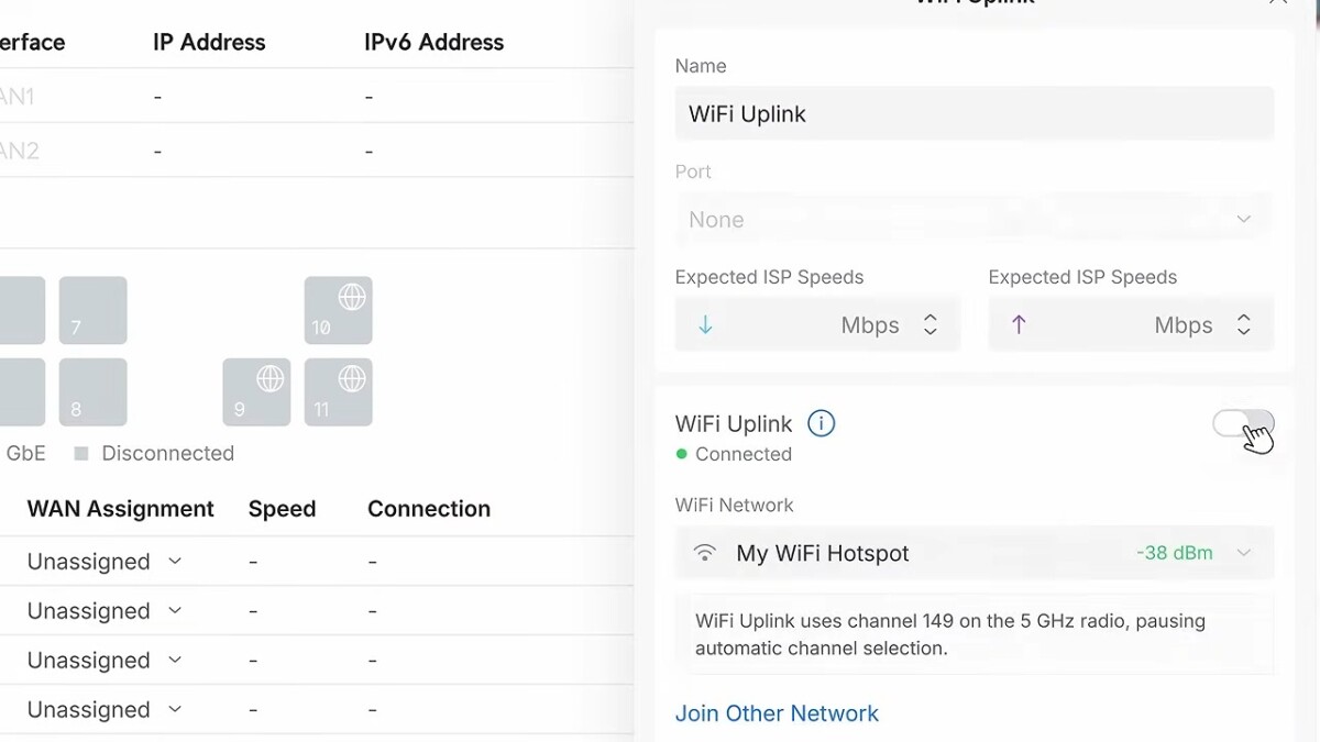 UniFi Network 11: router gia đình tự động chuyển sang kết nối điện thoại
