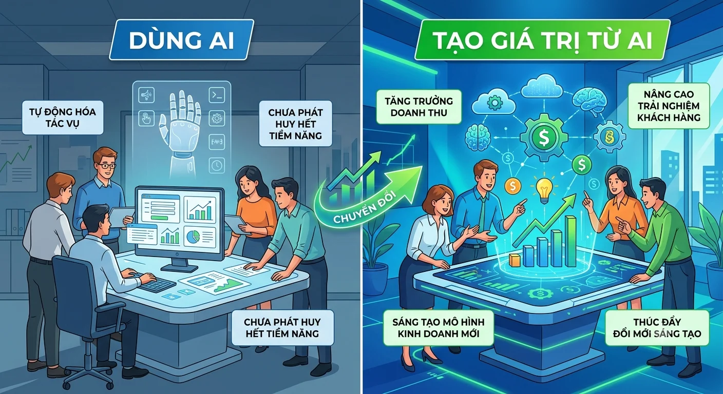 Tại sao doanh nghiệp Việt vẫn chưa biến AI thành lợi nhuận