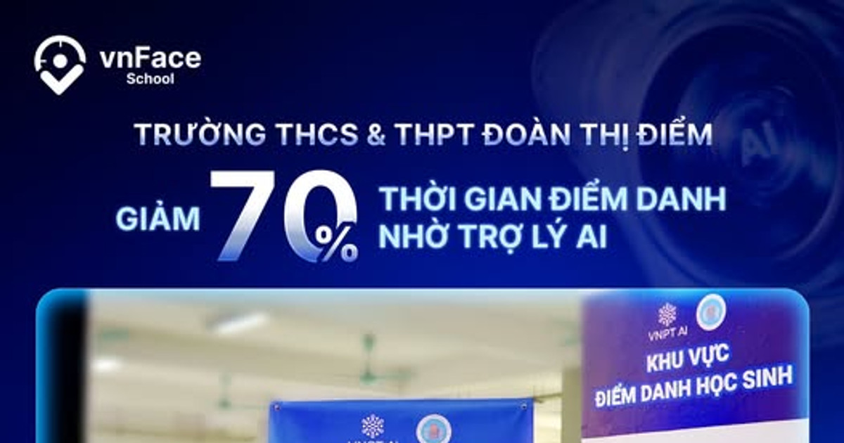 AI điểm danh học sinh: Bước ngoặt cho quản lý trường học thông minh