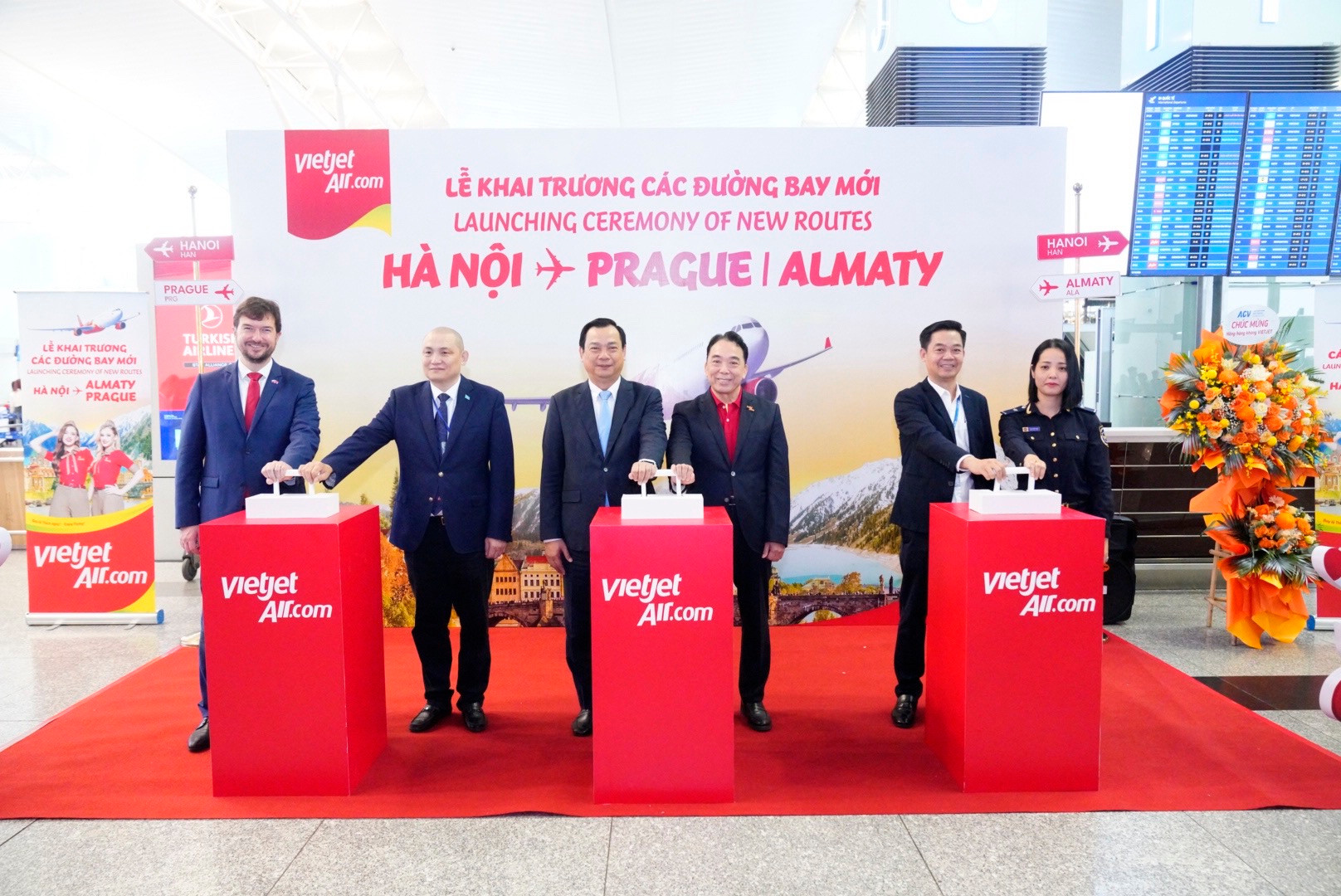 Vietjet mở mạng bay Hà Nội – Almaty – Praha: bước ngoặt liên lục địa