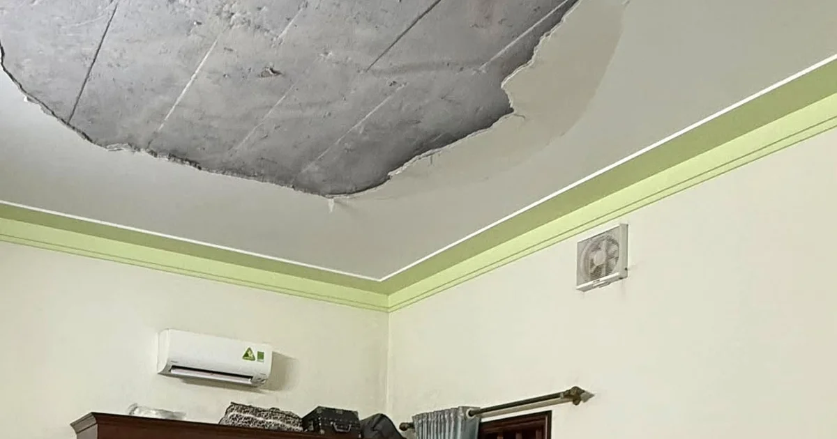 Những dấu hiệu cảnh báo trần nhà sắp sập: Đừng xem nhẹ một vết nứt nhỏ
