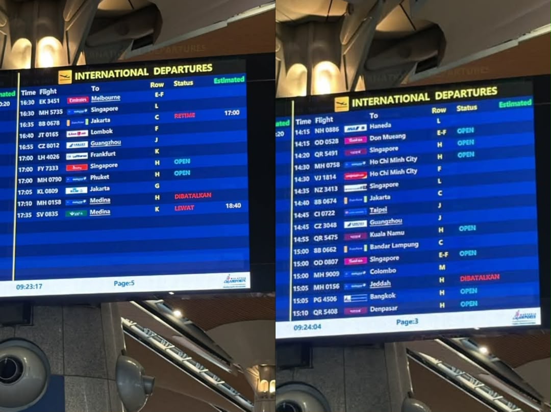 Amaran Perjalanan Umrah: Berhenti Seketika Sebelum Terbang