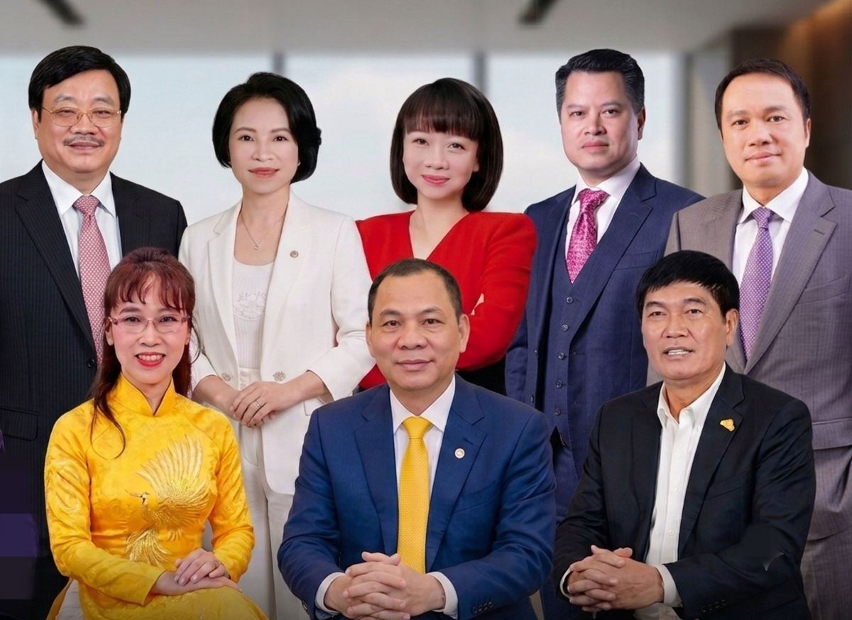 8 tỷ phú USD Việt Nam và những trụ cột kinh tế tư nhân