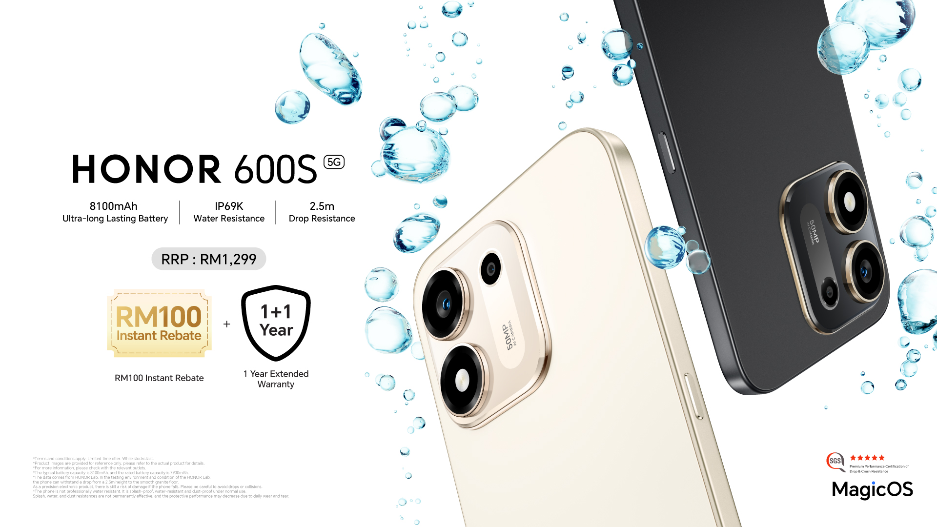 Honor 600S 5G: Telefon Tahan Lasak Bajet Dengan Bateri 8,100mAh