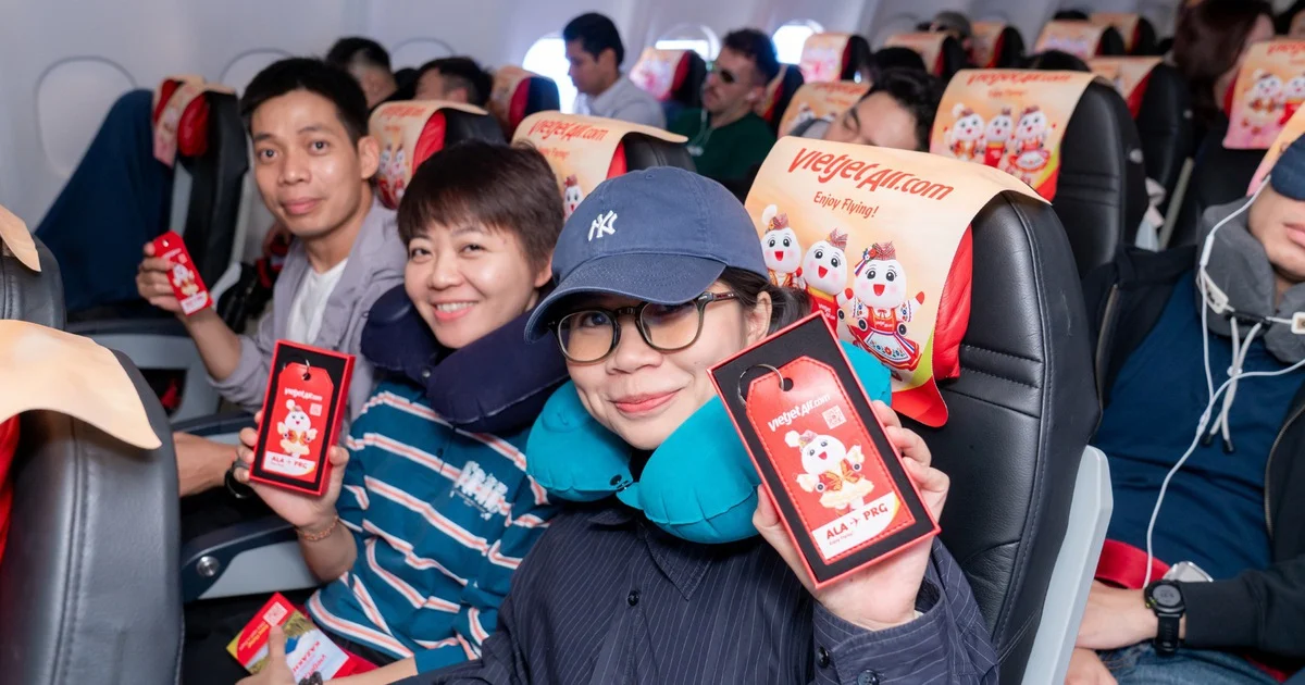 Vietjet mở mạng bay Hà Nội – Almaty – Praha: bước ngoặt liên lục địa