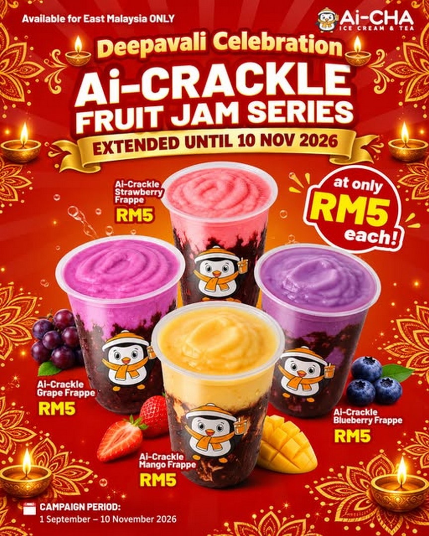 Promosi Minuman dan Snek Bajet di Sabah & Sarawak Bulan Oktober