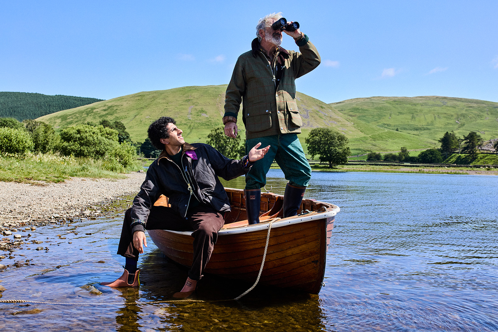 Barbour và Paul Smith viết tiếp chương mới trên cao nguyên Scotland