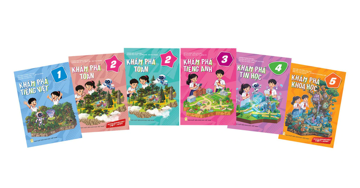 Bộ sách Khám phá: lời đáp cho nhu cầu học tập toàn diện lớp 1-5