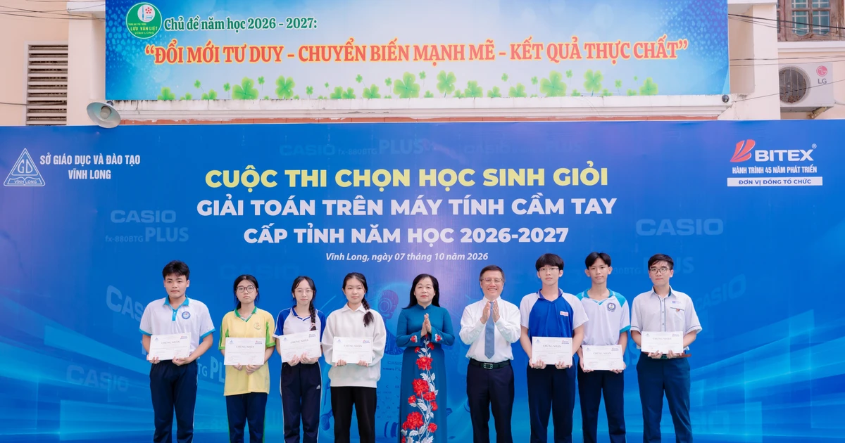 Cuộc thi giải toán trên máy tính cầm tay: Sân chơi rèn tư duy và kỹ năng công nghệ