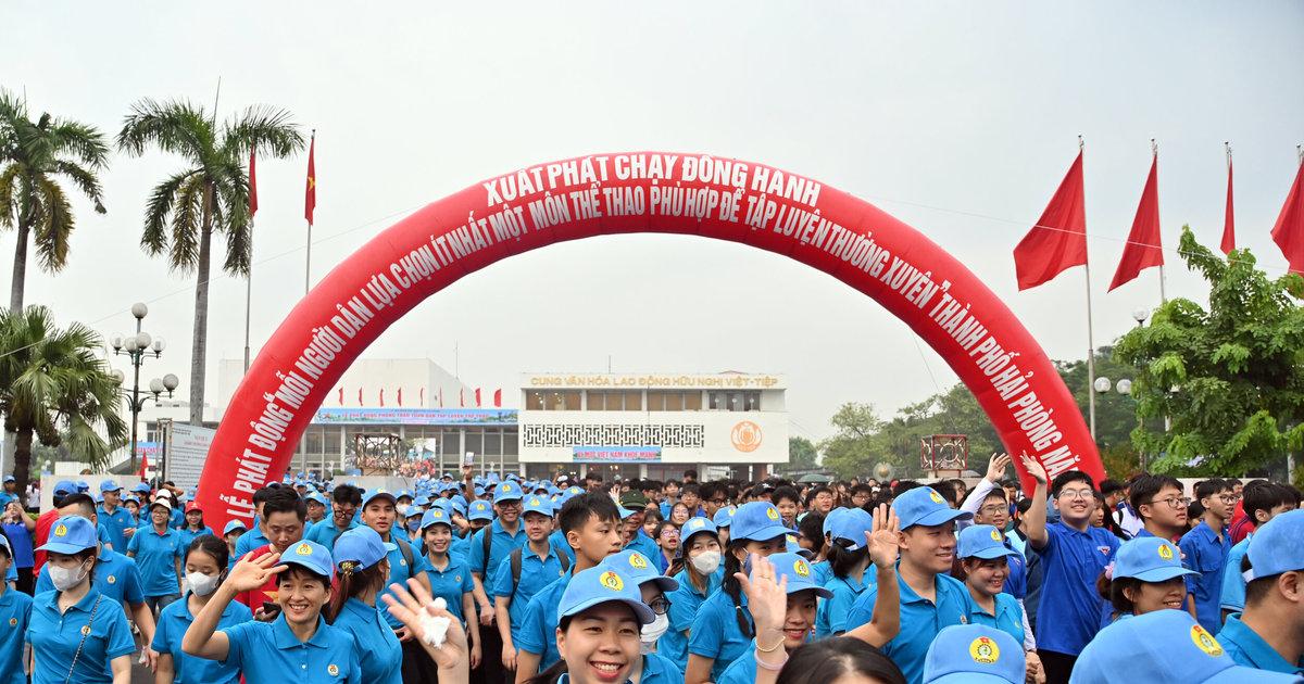 Hơn 232.000 người xuống đường tập luyện: bước nhảy vọt của thể thao cộng đồng
