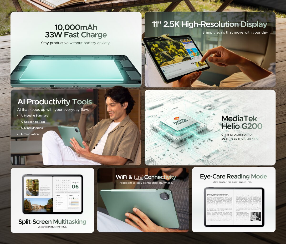NEXAL Pad: Tablet Mampu Milik dengan Skrin 2.5K dan Bateri 10,000mAh
