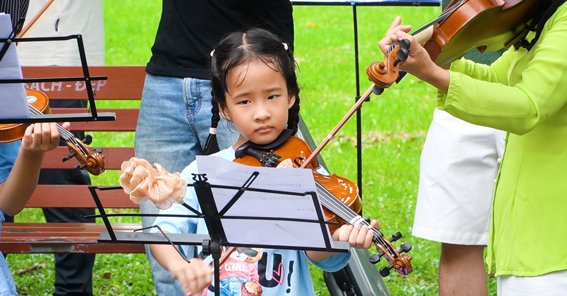 10 năm lớp violin miễn phí giữa công viên: một phong trào âm nhạc cộng đồng