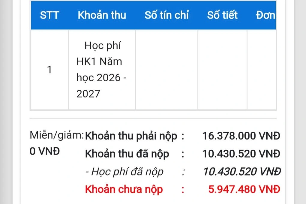 Sinh viên trước học phí tăng đột ngột và khoảng trống minh bạch từ nhà trường